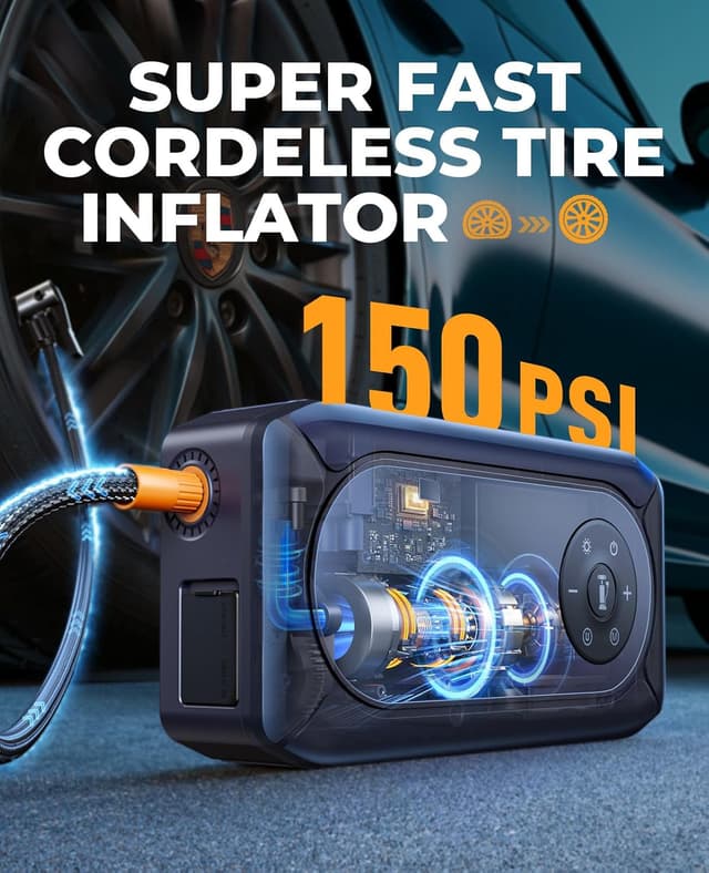 Thumbnail 2 de YaberAuto 5000A Jump Starter 150PSI