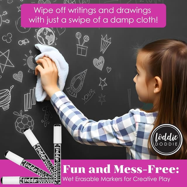 Detalle de Loddie Doddie Liquid Chalk Markers 6mm ✏