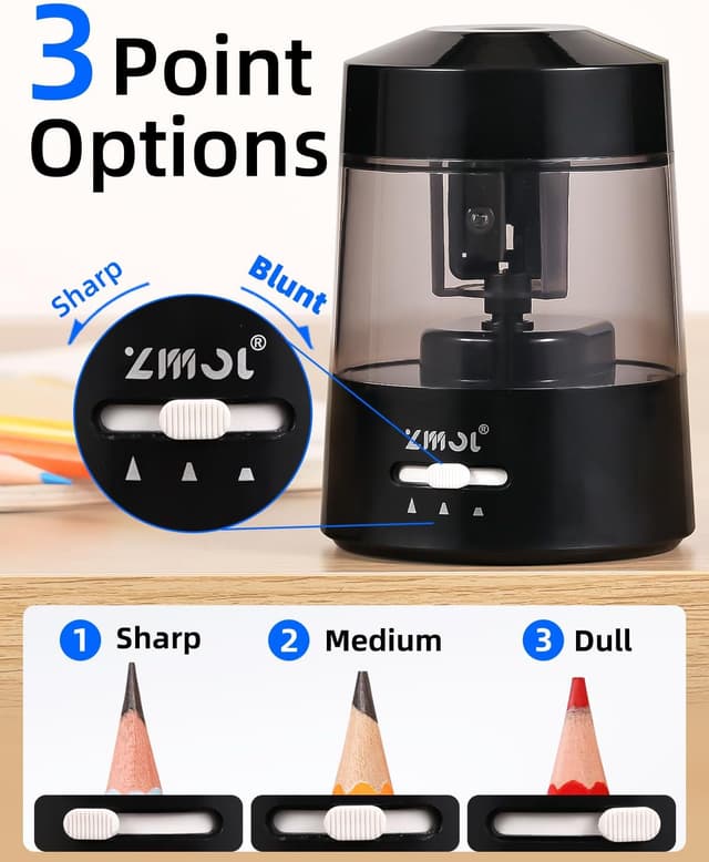 Detalle de Electric pencil sharpener for 6-12mm