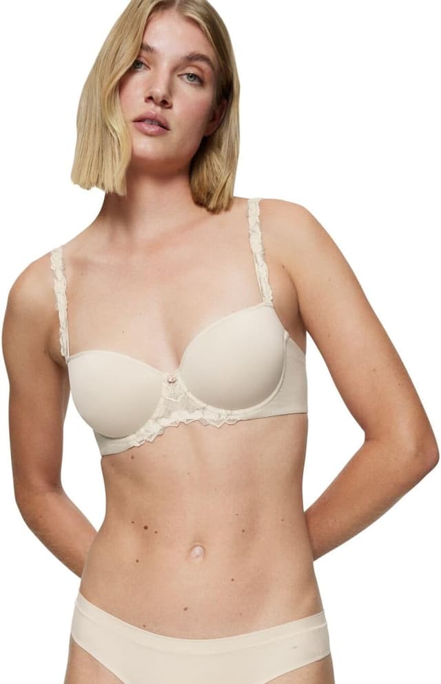 Detalle de Triumph Damen Wild Azalea Florale WHP Bra – Floral unterstützender BH für den Alltag