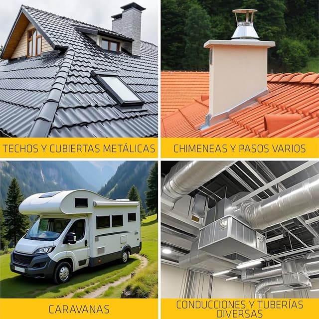 Thumbnail 5 de SIKA Multiseal 10 m x 150 mm para reparación de cubiertas 🏠