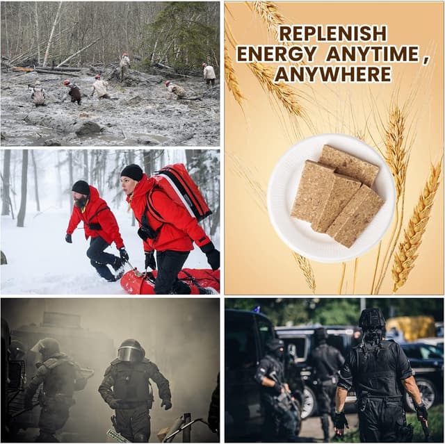 Thumbnail 5 de Emergency Food Ration Bars 250g emergency food 🍽