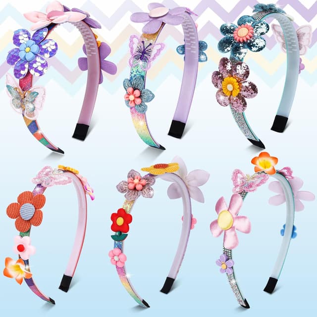 Thumbnail 6 de CITSKY girls’ fashion craft kit (ages 6–12) – DIY flower hair accessory set