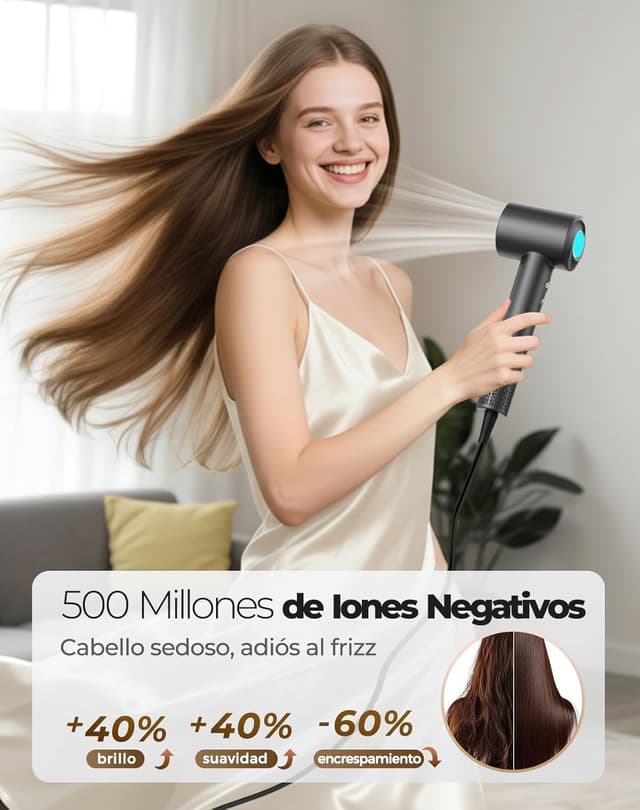 Detalle de Haokoo 150.000 RPM Secador iónico 365 g