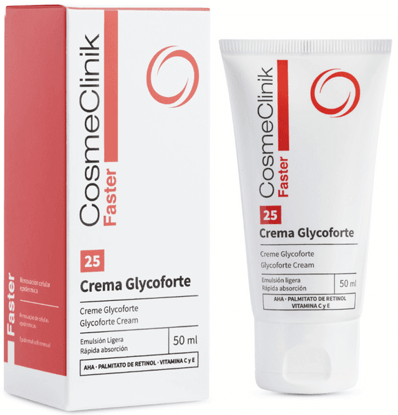 Detalle de CosmeClinik Faster 25 Crema Glycoforte 50 ml