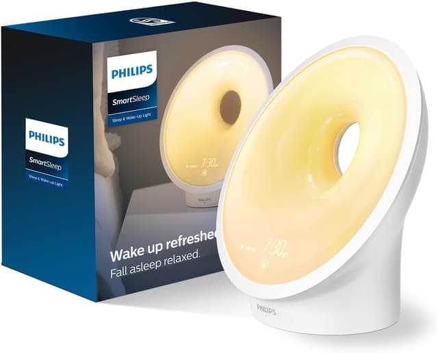 Detalle de Philips SmartSleep HF3651/01 Sleep and Wake-Up Light with Simulated Sunrise & Sunset