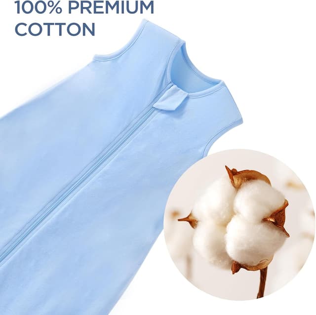 Detalle de Duomiaomiao Baby Sleeping Bag 1.0 Tog 2 Pack