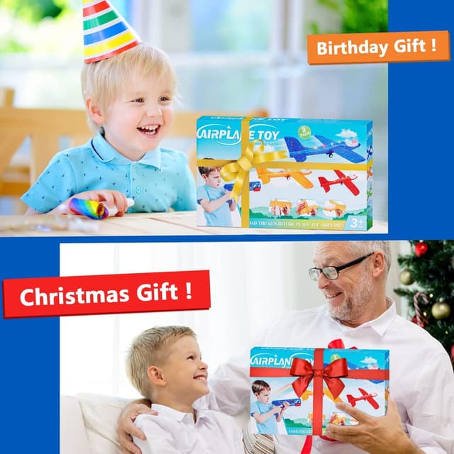 Thumbnail 6 de Winstico Airplane Launcher Toy with 3 Gliders