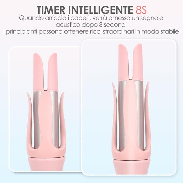 Detalle 2 de Arricciacapelli automatico 32 mm con 3 livelli