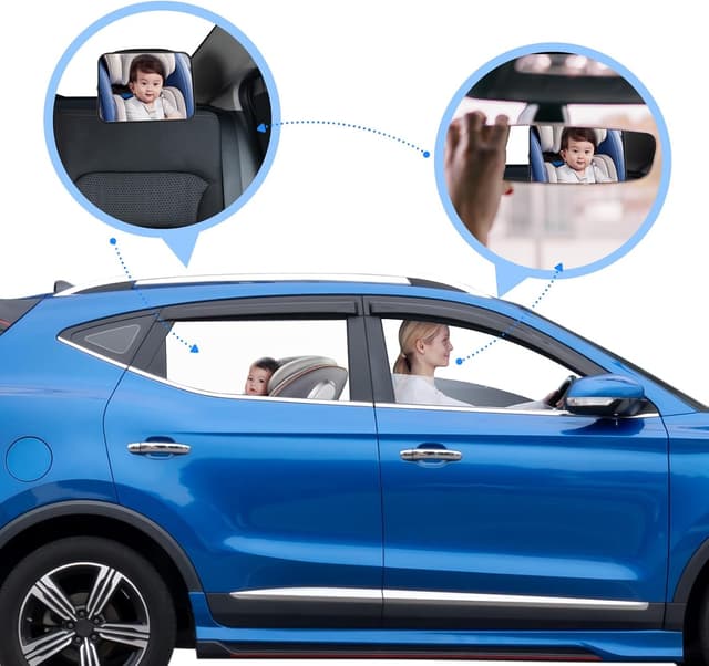 Detalle 1 de NEUTYPECHIC Espejo Coche Bebé