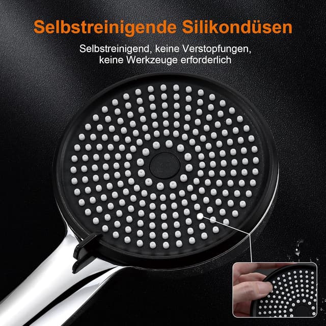 Thumbnail 6 de Handbrause GRIFEMA G807 mit 3 Strahlarten