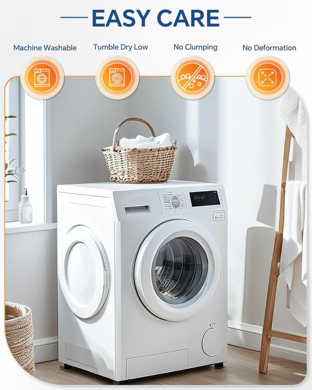 Thumbnail 6 de BEDDELITE King Dual-Layer 4 Inch Mattress Topper with Gel Foam and Stretchable Pockets