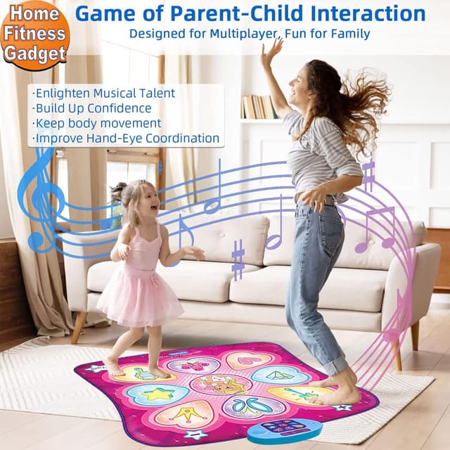 Thumbnail 2 de SUNLIN Dance Mat 3-Level Rhythm Game Pad 🕺