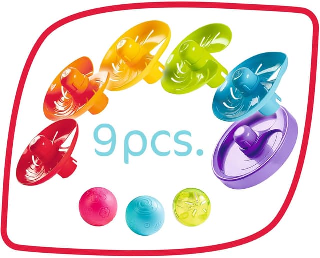 Detalle 2 de Regenbogen Kugelturm 40 cm ABC Simba