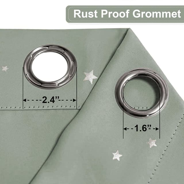 Detalle de PONY DANCE Blackout Curtains 2 Panels