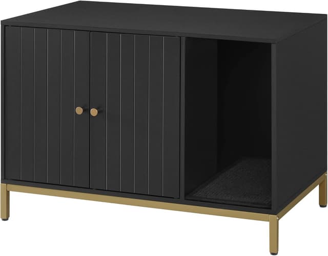 Thumbnail 6 de Feandrea PCL027W01 Meuble litière pour chat 90×48×61,5 cm 🐱