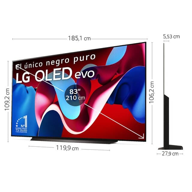 Detalle 2 de LG OLED83C46LA - TV OLED 83" 4K Smart WebOS