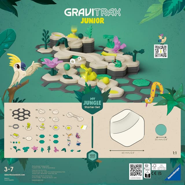 Thumbnail 6 de Ravensburger GraviTrax Junior Murmelbahn 3 Jahre 🎲