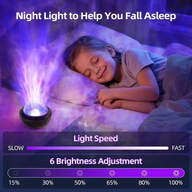 Thumbnail 2 de Fokky Sternenhimmel Projektor 7 Farben