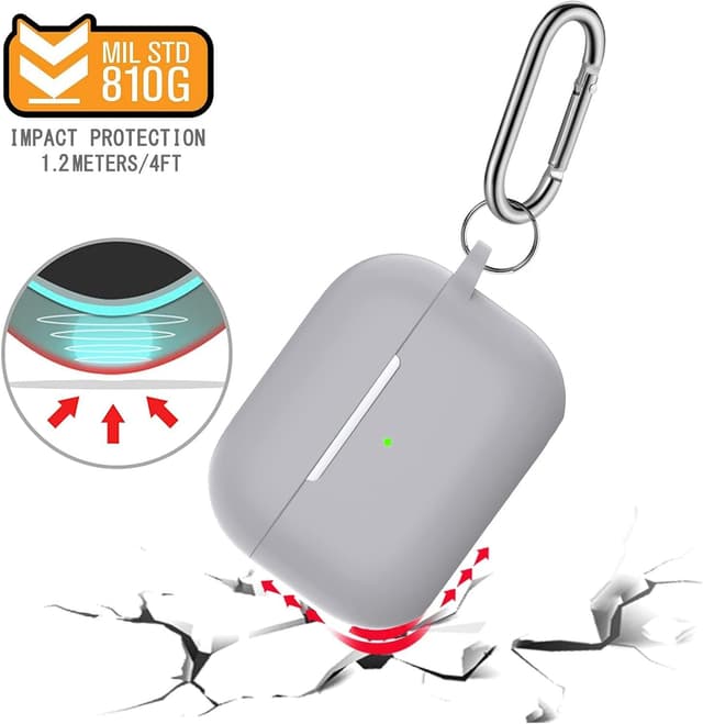 Thumbnail 3 de Watruer Hülle für AirPods Pro 2 Case Grau