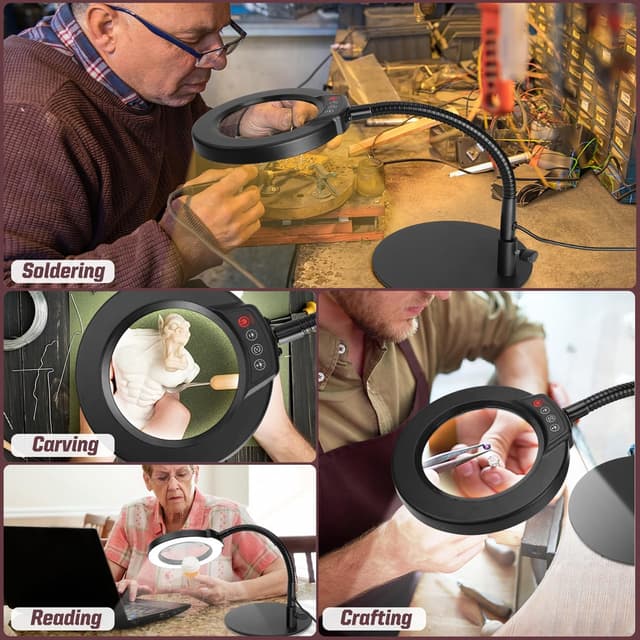 Thumbnail 6 de Krstlv 10X Magnifying Glass with Light