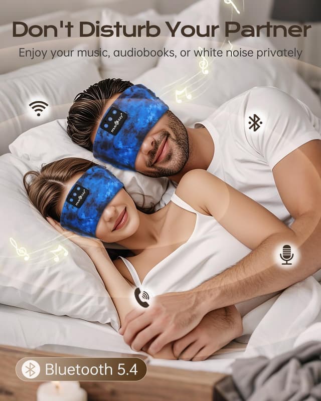 Detalle 2 de MUSICOZY sleep headphones with 16 hours