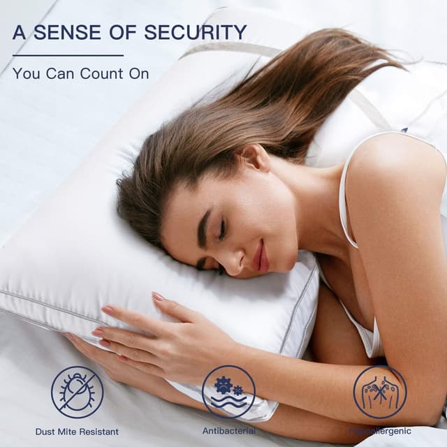 Detalle 2 de BedStory Standard 42x70cm supportive pillows