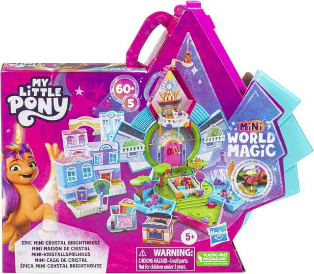 Detalle de My Little Pony Magia del Minimondo – Compact Creation Maretime Bay con Sunny Starscout (playset portatile)