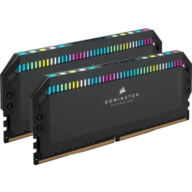 Detalle de Corsair Dominator Platinum RGB 64GB (2x32GB) 6600 MHz