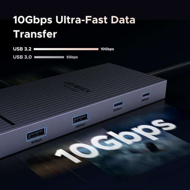 Thumbnail 3 de UGREEN Revodok Pro 2102 USB-C Docking Station