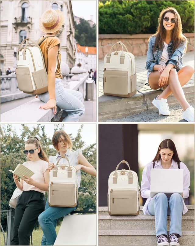 Thumbnail 5 de LOVEVOOK Rucksack Damen 15,6 Zoll