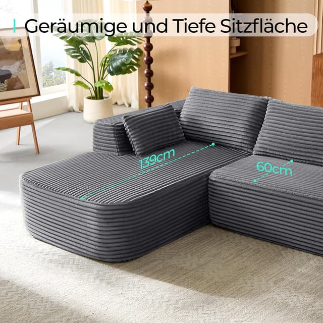 Thumbnail 5 de LINSY HOME Ecksofa 270 cm Schlafsofa