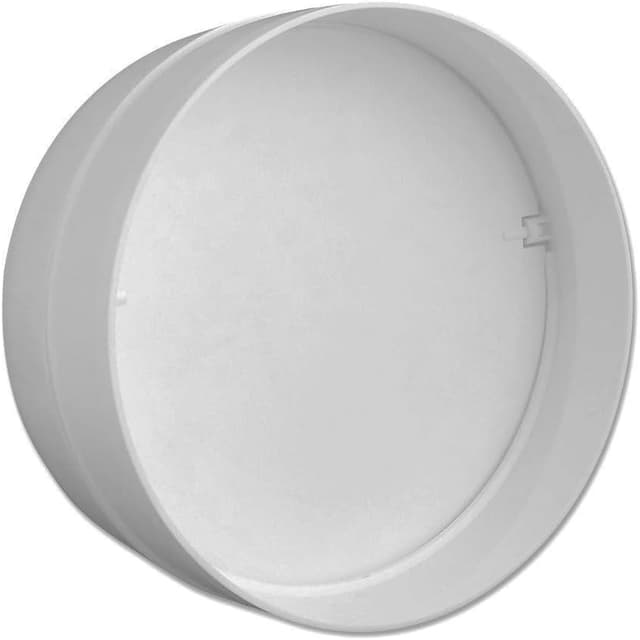 Detalle de 100mm (4 inch) Kair duct connector with backdraught shutter and non-return damper flap