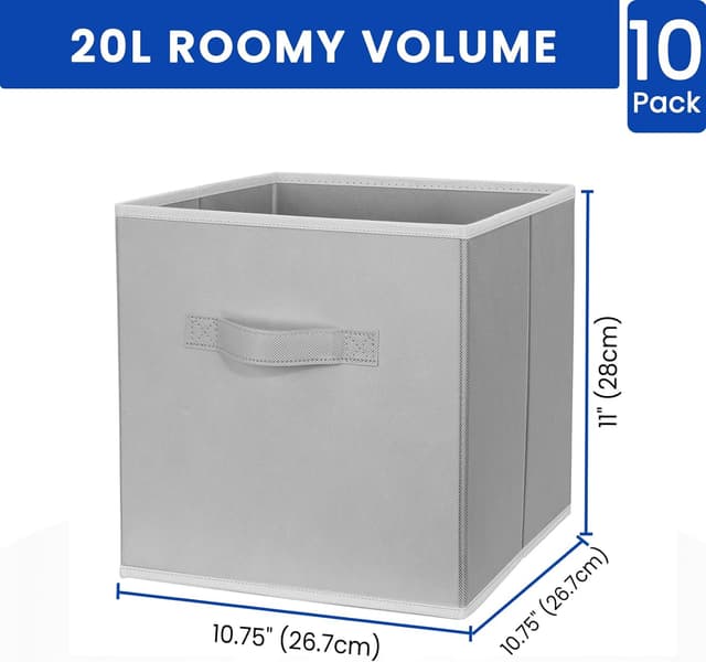 Detalle 2 de Criusia 11 Inch Storage Cubes
