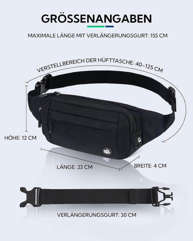 Thumbnail 1 de WATERFLY Bauchtasche 40-125 cm 👜