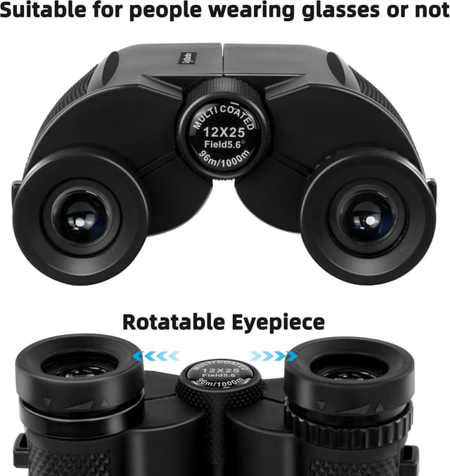 Thumbnail 6 de Digitgarden Jumelles 12x25 Compactes 270g