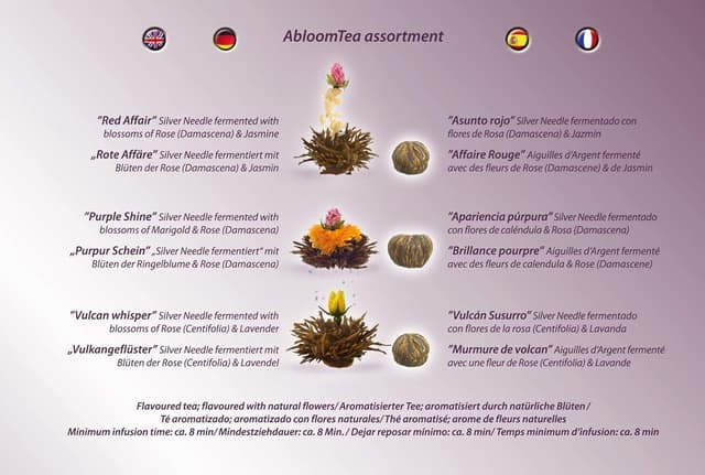 Thumbnail 6 de Creano Fiori di Tè Nero 6 pezzi