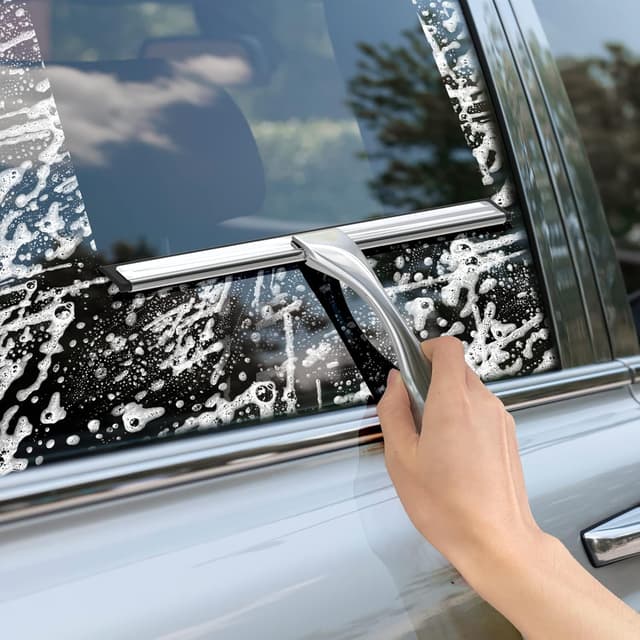 Thumbnail 5 de All-Purpose Stainless Steel Shower Squeegee 10"