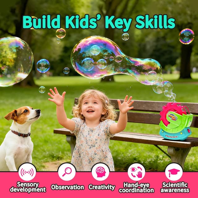 Detalle 1 de MAKE KIDS SMILE BUBBLE FUN Bubble 7 ft