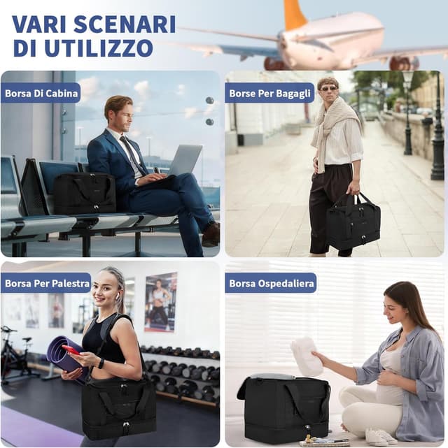 Thumbnail 5 de VSNOON Ryanair Sac Cabina Aereo 40x30x20 24l