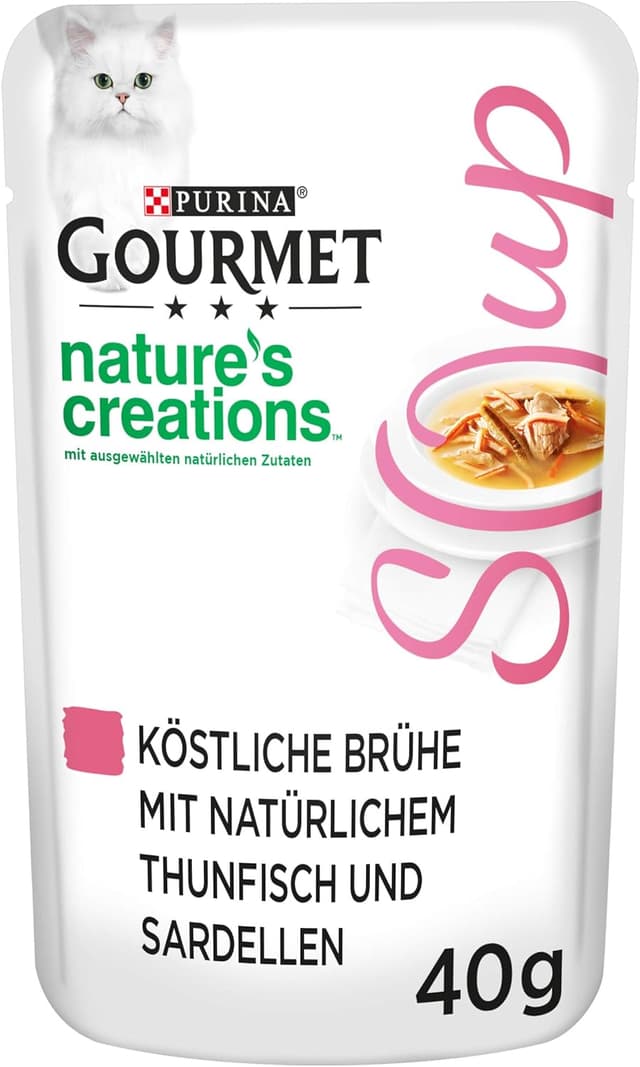 Thumbnail 6 de Gourmet PURINA Crystal Soup 32er Pack 🐱