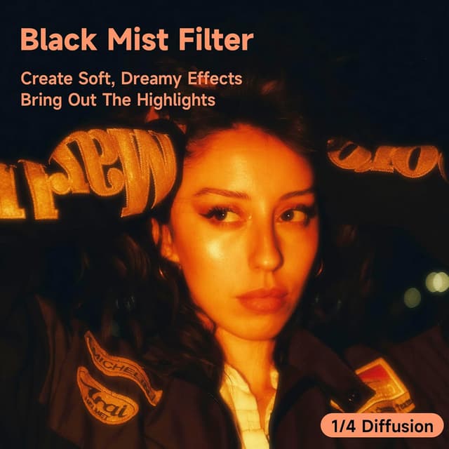 Detalle 2 de 72mm Black Mist Filter 1/4 Pro Mist