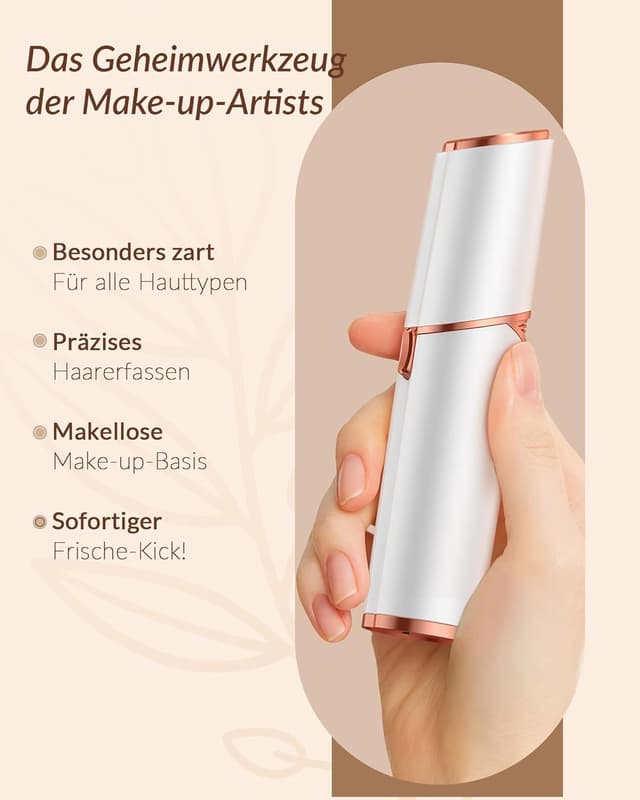 Thumbnail 6 de Gesichtshaarentferner Damen 70 Min Kabellos