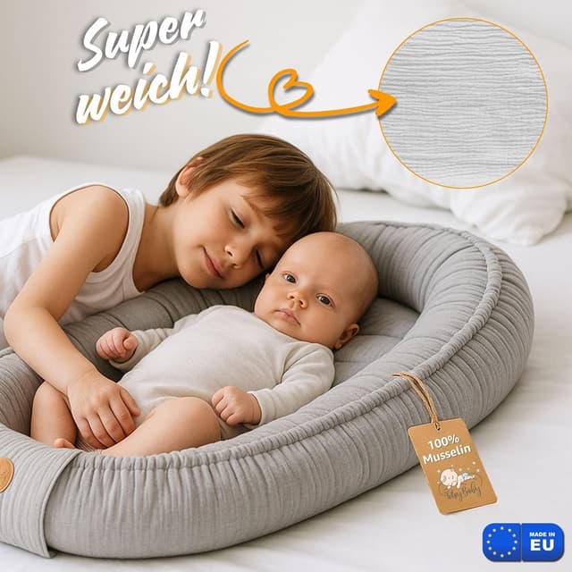 Thumbnail 3 de Totsy Baby Mussola Riduttore lettino 90x50 cm