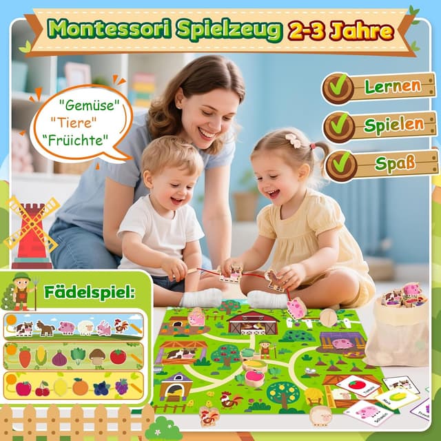 Thumbnail 1 de Montessori Spielzeug ab 2 Jahren