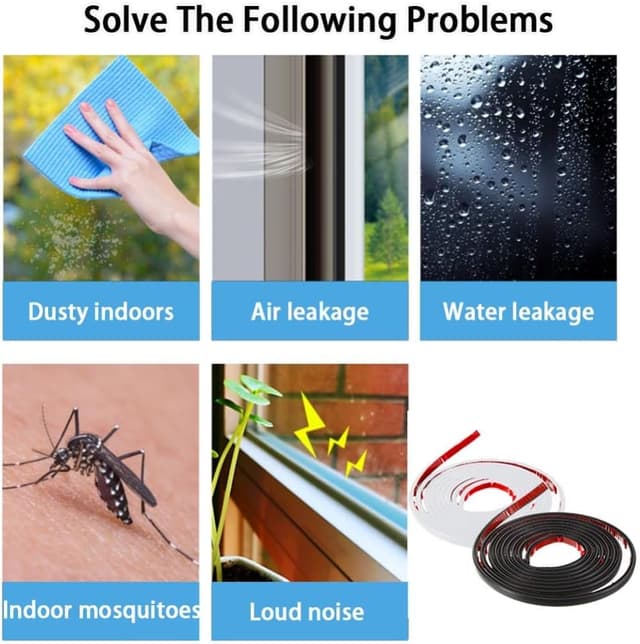 Thumbnail 6 de Joint de porte 12 m en caoutchouc noir