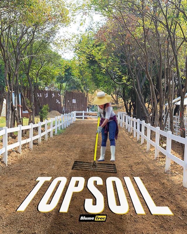 Thumbnail 1 de BlumeTrec Lawn Levelling Rake 76x25cm