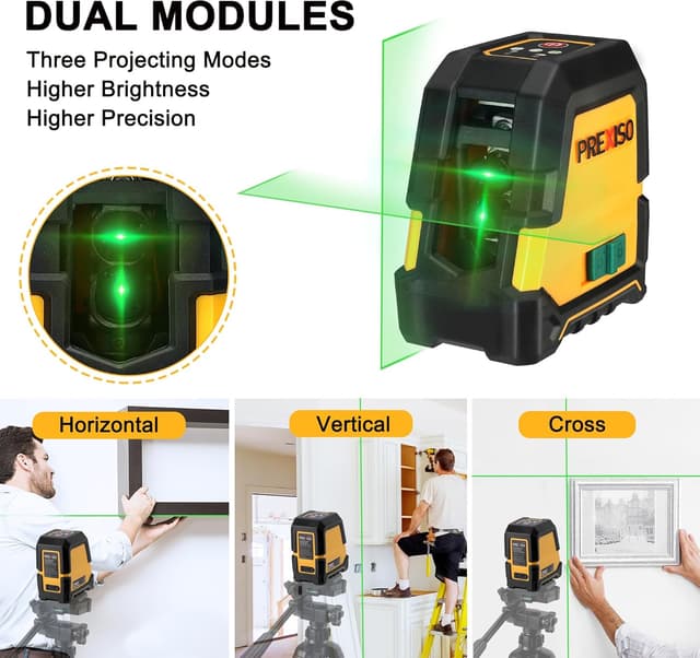 Detalle 2 de PREXISO 30 m laser level green lines