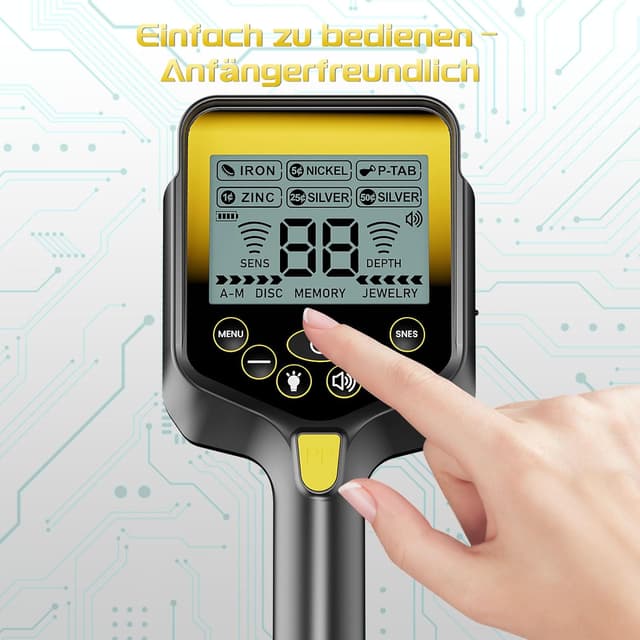 Detalle 2 de LOLARAN Metalldetektor Profi Gold Finder 1.35 kg