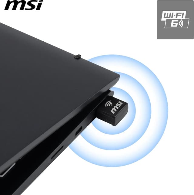 Thumbnail 1 de MSI AX1800 Nano Adaptador WiFi USB - Conexión Rápida 🚀